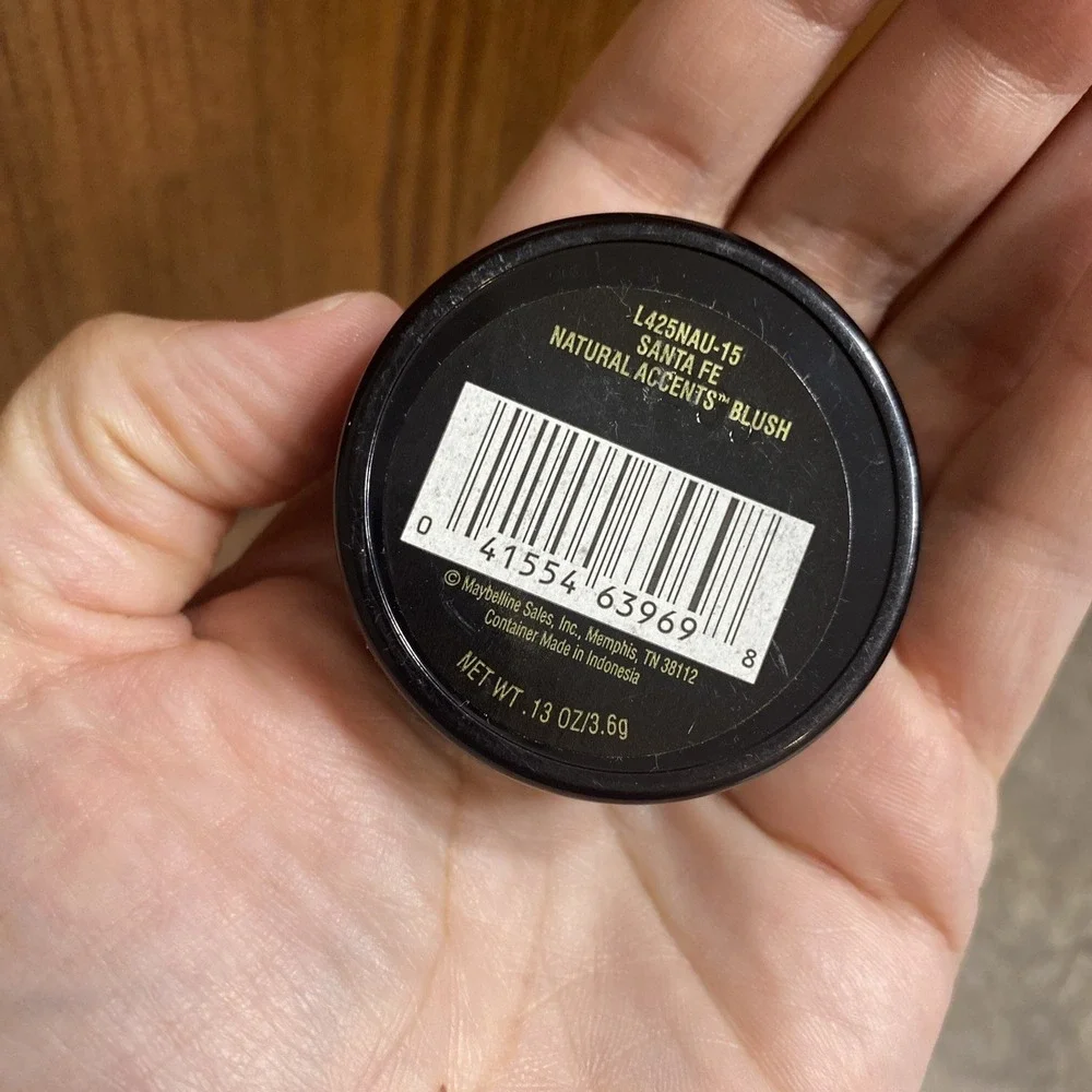 Maybelline Natural Accents Blush Santa Fe Discontinued New